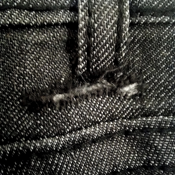 RECRUIT Black Wash Distressed  Jeans with Stud detailing - Picture 10 of 12